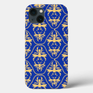Baroque Damask #5 @ Sonoletre iPhone 13 Hoesje