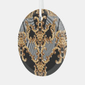 Baroque doré, décoration complexe. (Avant gauche)