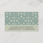 Baroque English Damask Visitekaartje (Achterkant)