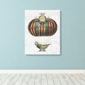 Baroque Fantasy-ballon Canvas Afdruk (Insitu (Houten vloer))