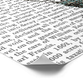 Baroque Fantasy-ballon Poster (Hoek)