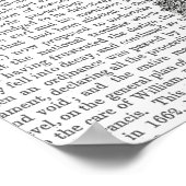 Baroque Fantasy-ballon Poster (Hoek)