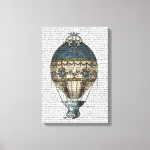 Baroque Fantasy Balloon 2 Canvas Afdruk