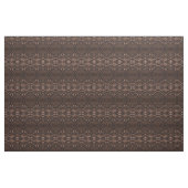 Baroque Faux Leather Brown Pattern Stof (Fat Quarter)