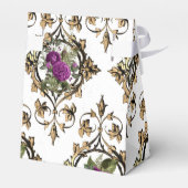 Baroque Floral Bedankdoosjes (Achterkant)