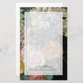Baroque Floral - Bouquet Briefpapier (Voorkant / Achterkant)