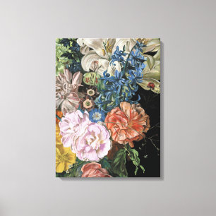 Baroque Floral - Bouquet Canvas Afdruk
