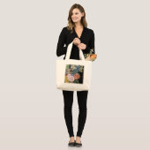Baroque Floral - Bouquet Grote Tote Bag (Voorkant (model))