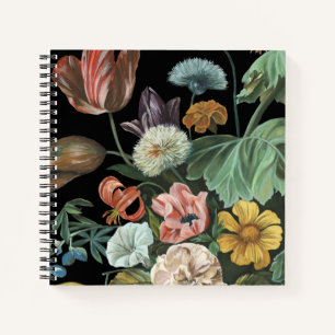Baroque Floral - Bouquet of Flowers Notitieboek