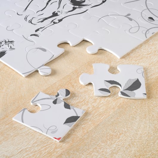 Baroque Horse Jigsaw Puzzle (Côté)