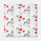 Baroque Horse Magnet (Devant)