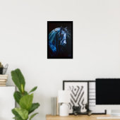 Baroque Horse Poster (Thuiskantoor)