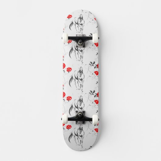 Baroque Horse Skateboard (Recto)