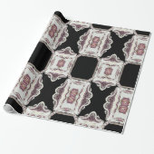 Baroque Kendal Chic Elegant Romantic   Cadeaupapier (Uitgerold)