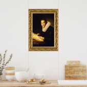 Baroque Obama Poster (Keuken)