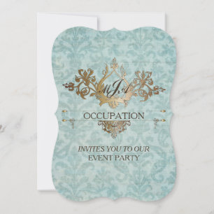 Baroque Ornamental - Uitnodiging Kaart