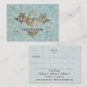 Baroque Ornamental - Visitekaartje (Voorkant / Achterkant)