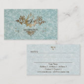 Baroque Ornamental - Visitekaartje (Voorkant / Achterkant)