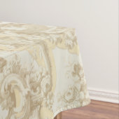   Baroque Rococo Louis XV Pattern Tafelkleed (Voorbeeld)