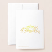 Baroque Rococo Wedding Invitation Sjabloon (Met envelop)