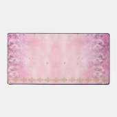 baroque, Rose, Damas, Grunge - Mat de bureau (Recto)