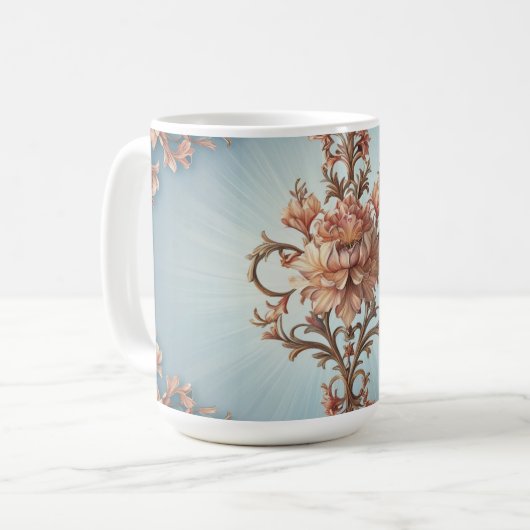 Baroque Rose Mug (Devant gauche)