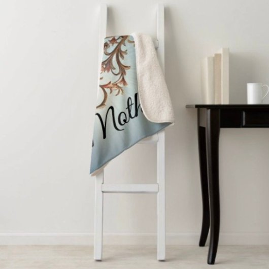 Baroque Rose  Sherpa Deken