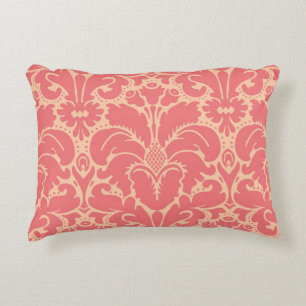 Baroque stijl demask achtergrond accent kussen