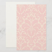 Baroque stijl demask achtergrond briefpapier (Voorkant / Achterkant)