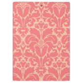 Baroque stijl demask achtergrond klembord (Achterkant)