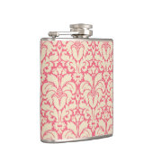 Baroque stijl demask background 2 heupfles (Rechts)