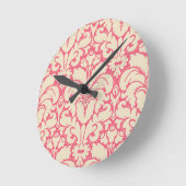 Baroque stijl demask background 2 ronde klok (Hoek)