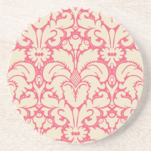 Baroque stijl demask background 2 zandsteen onderzetter