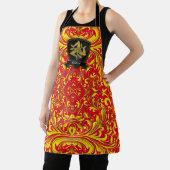 Baroque Style Pattern Sicilian Trinacria Schort (Insitu)