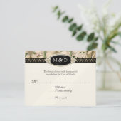 Baroque Vintage Lily Formelle Élégant Mariage RSVP (Debout devant)