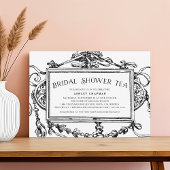 Baroque Vrijgezellenfeest Tea Kaart