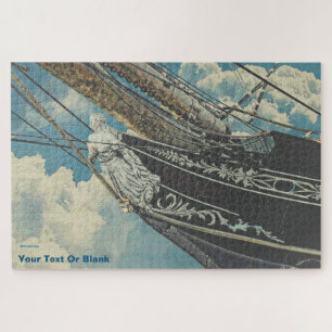 Barque Elissa Figurhead Legpuzzel