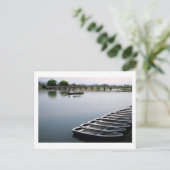 Barques à rames : Carte postale d'Arashiyama, Kyot (Debout devant)