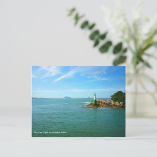 Barra da Lagoa, Carte postale du Brésil (Debout devant)