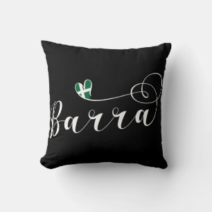 Barra Heart Flag, Barraigh, buitenste Hebriden Kussen