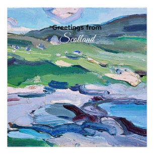 Barra, Schotland geschilderd door Samuel Peploe, Perfect Poster