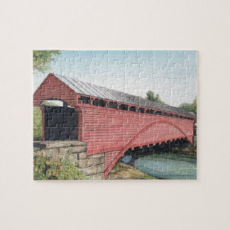 Barracksville Covered Bridge Legpuzzel