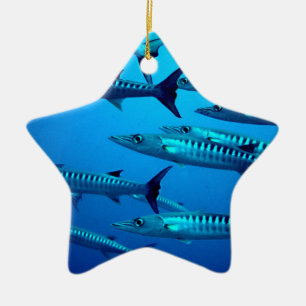 barracuda duiken diepzee oceaan water tropische go keramisch ornament