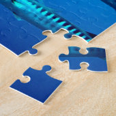 barracuda duiken diepzee oceaan water tropische go legpuzzel (Zijkant)