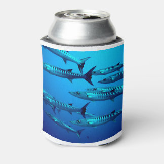 Barracuda Fish Dive Deep Ocean Water Zwemmen Stran Blikjeskoeler