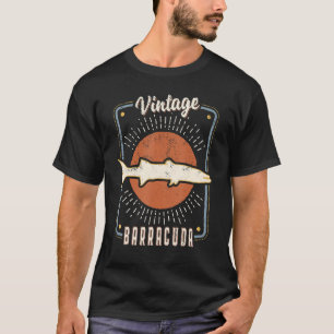 Barracuda Fish Retro Classic Animal Love T-shirt