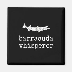Barracuda Fluisteraar Funny Barracuda Vissen  Magneet