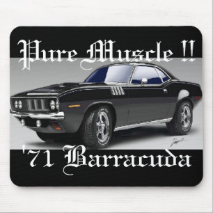 Barracuda Pure Muscle! Mousepad Muismat