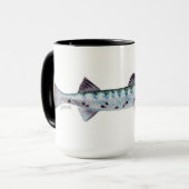 Barracuda vis mok (Voorkant links)
