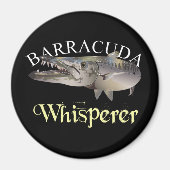 Barracuda Whisperer Dark Colour Magnet (Devant)